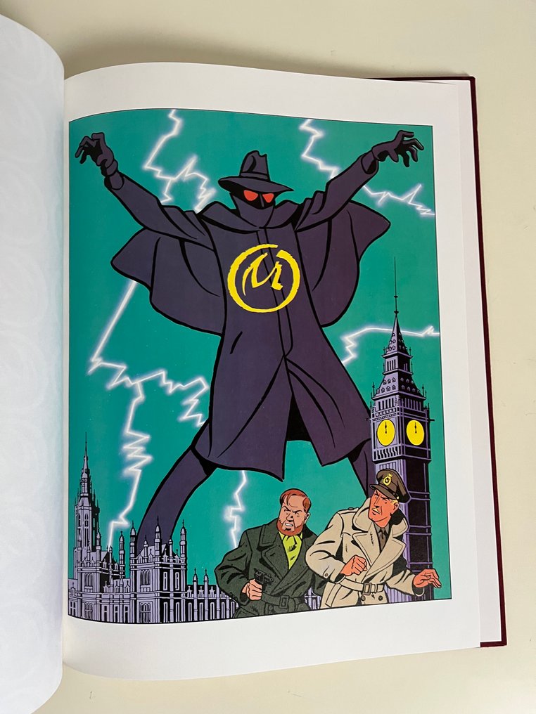 Blake en Mortimer 3 - Het Gele Teken - Luxe linnen HC - 1 Album - Første utgave - 1991 #1.0