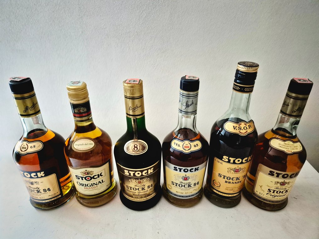 Stock - Brandy - b. Anni ‘80, Anni ‘90 - 70cl - 6 bottiglie #2.1