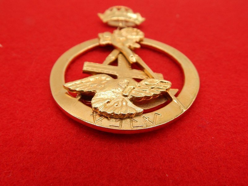 Unknown - Badge - franc maconnerie masonic large rose croix jewel - 20th - late #3.2