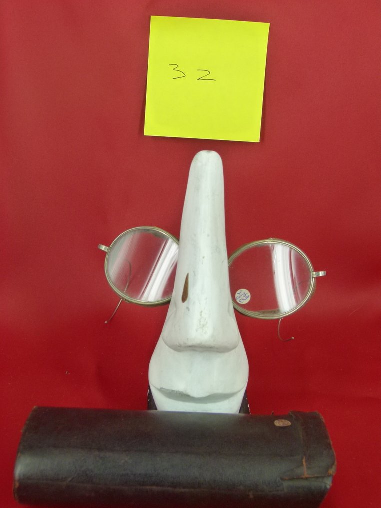 Nagyítólencse - Veiligheidsbril. - 1940-1950 - Németország - Duits #1.0