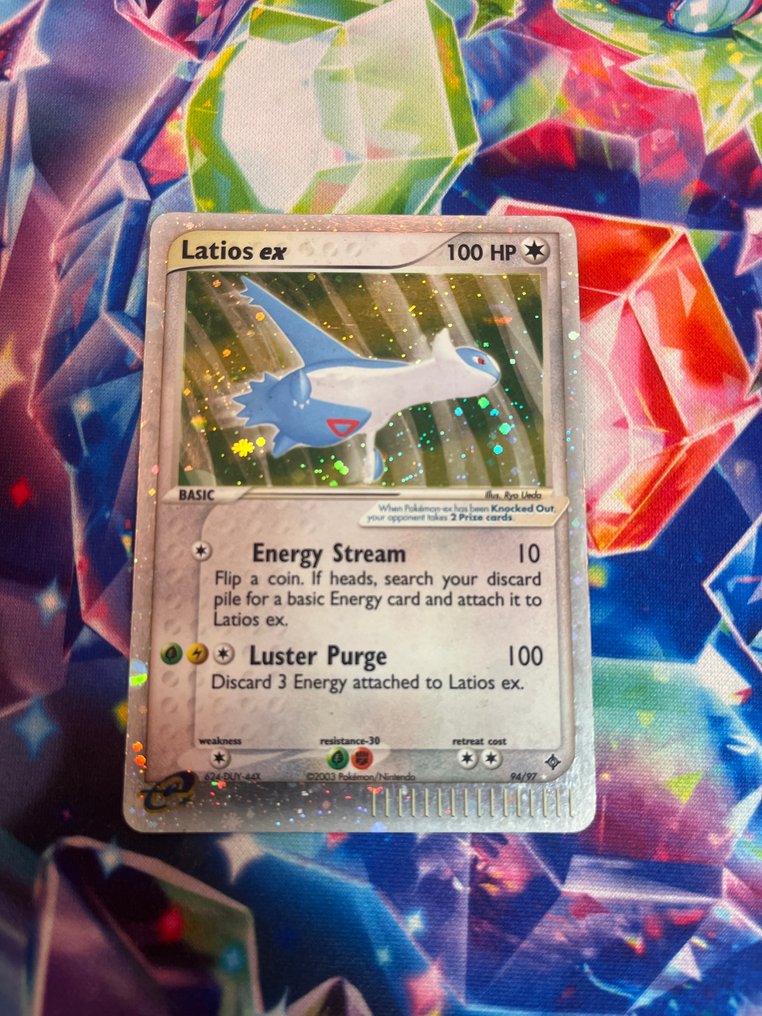 Pokémon - 1 Card - LATIOS EX HOLO #94 - EX - EX Dragon #1.0