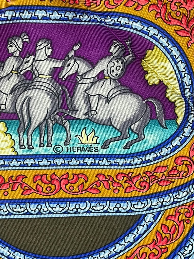 Hermès - QALAMDAN - Foulard #4.3