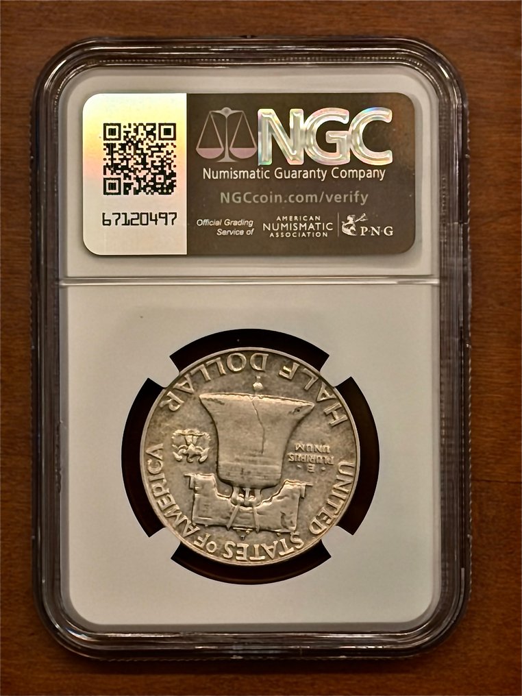 Tsjecho-Slowakije, Verenigde Staten. 50 Cents 1955, 1958 (Zonder minimumprijs) #3.2