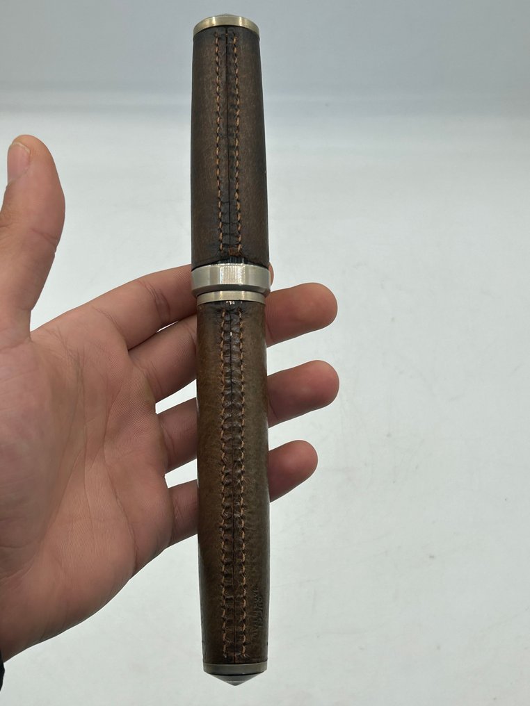 Montegrappa - Gucci x Montegrappa brown jumbo XL “the big pen for big men” - Fountain pen #2.1
