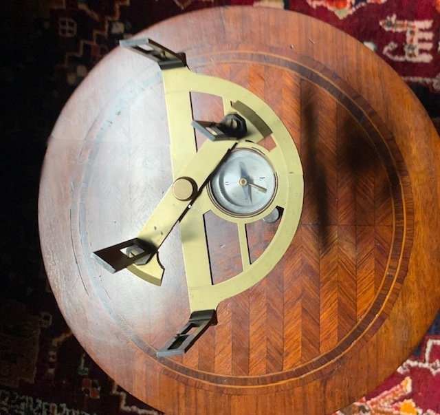 Sextant - Verguld messing #2.1