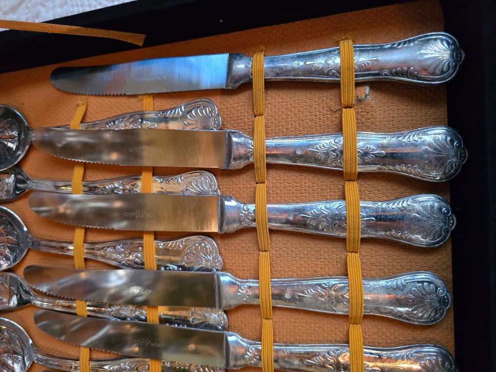 Faqueiro para 12 (51) - Prateado, Aço #4.3