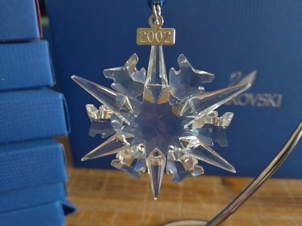 Swarovski - Figurine - Christmas Ornament - Annual Edition 2002 - 288802 - Crystal #4.3