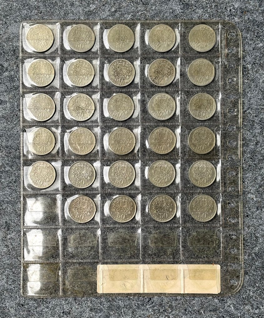 Portugal. 50 Centavos Coleção completa 1927 - 1968 - 29 Moedas (No reserve price) #1.0