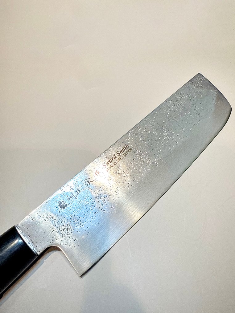 Satake SWORD SMITH - 厨刀 - Nakiri bōchō - 钢 - 日本 - 锻造的日本NAKIRI #2.1