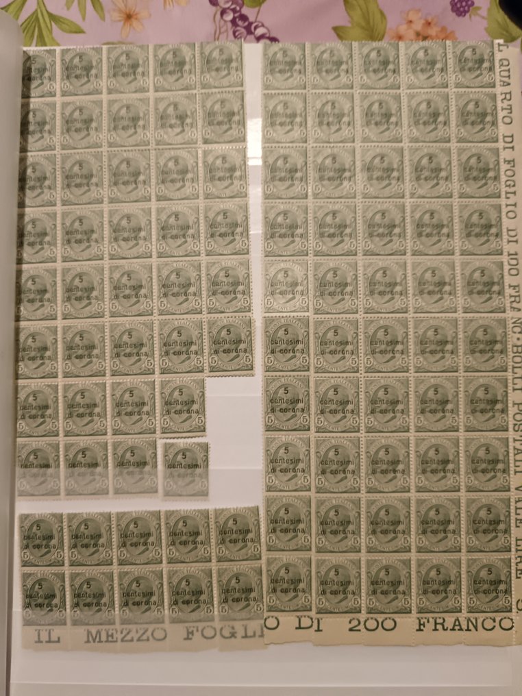 義大利王國 1919/1921 - 普通系列重印，年份1919-1921 - Sassone #1.0