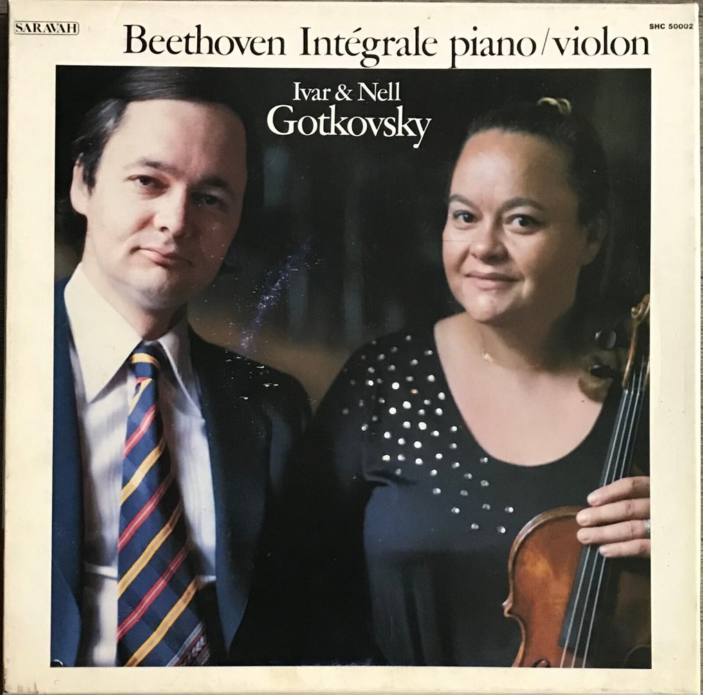 Ludwig Van Beethoven - Nell & Ivar Gotkovsky - Box Set 6 x LPs - Integrale Piano Violin Concerto - Multiple titles - LP Albums (multiple items) - Stereo - 1983 #1.0