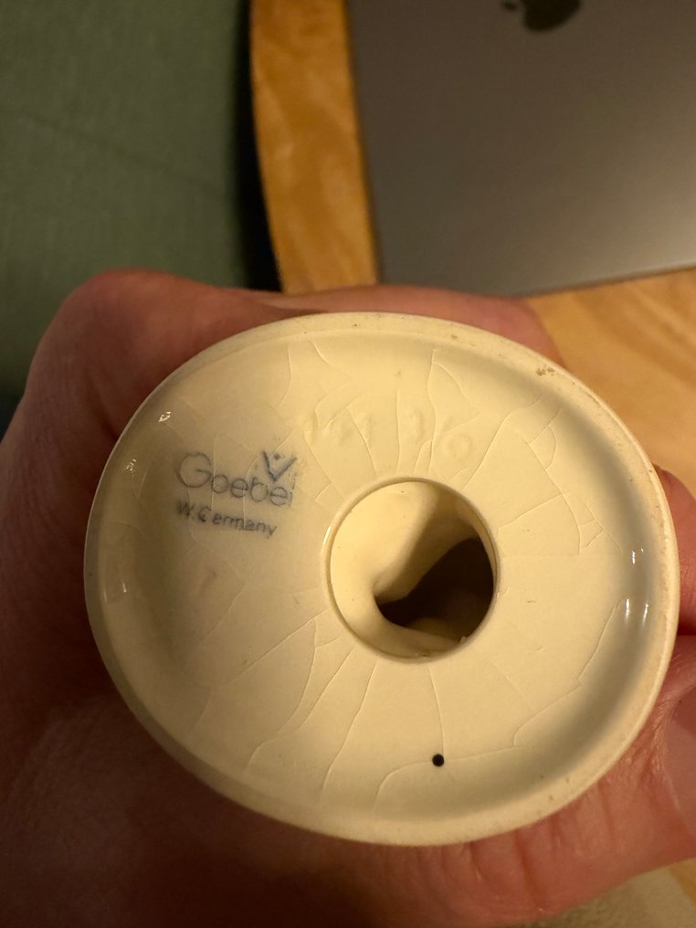 Goebel - Estatueta miniatura - Hummel Figure 141, Apple Tree Girl - TMK5 - Porcelana #1.0