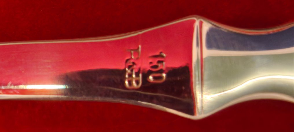 Robbe & Berking - Cake server (7) - Silverplated - 1970-1980, 1980-1990 #4.3