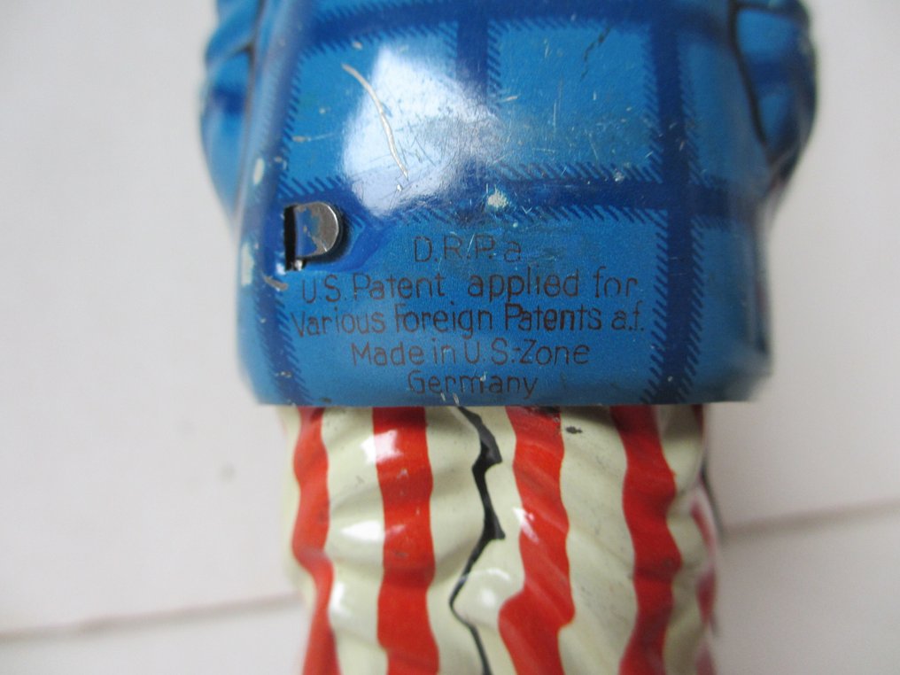 Distler - Τσίγκινο παιχνίδι - Happy Clown - 1940-1950 - Γερμανία #3.2