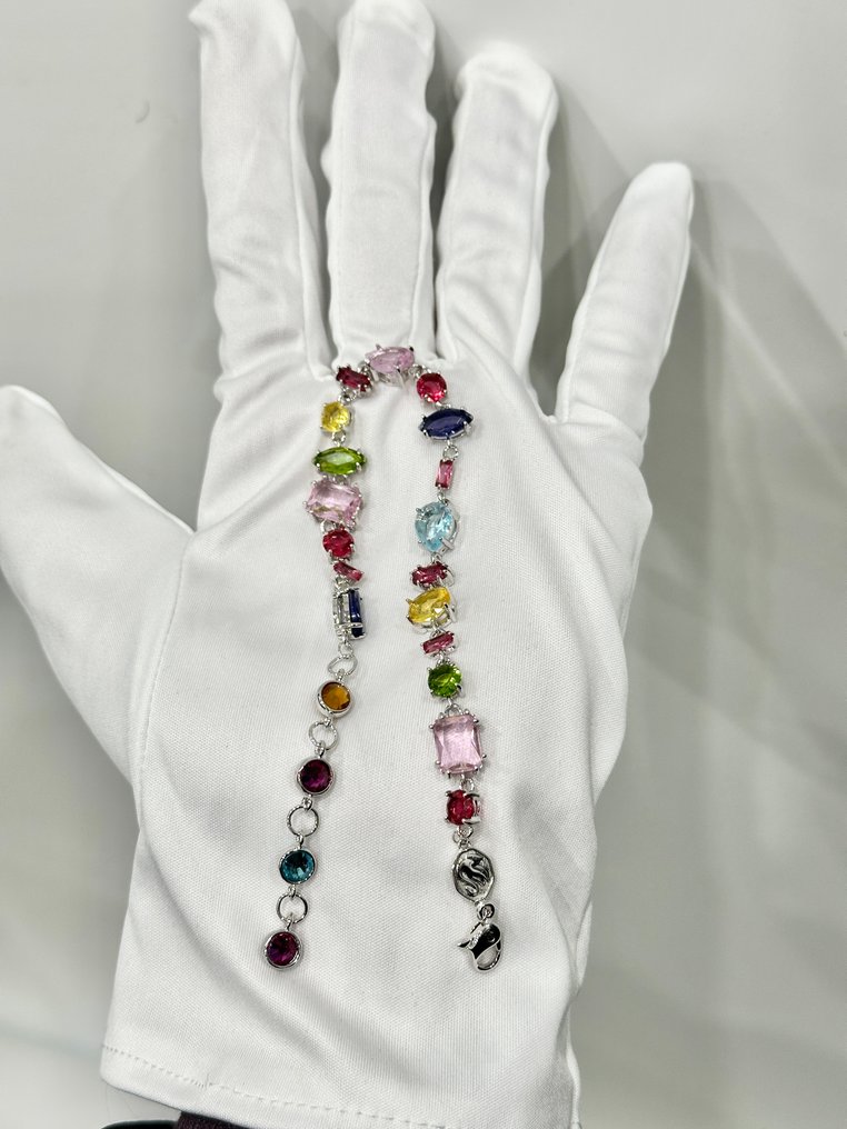 Swarovski - Estatua, Gema Series Multicolor Crystal Bracelet - 0 cm - Cristal #1.0