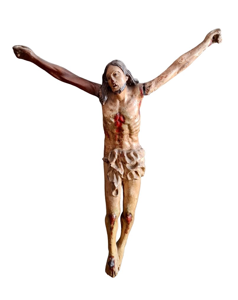  Εσταυρωμένος - Ξύλο - 1850-1900 - Corpus Christi - 65 εκ.  #1.0