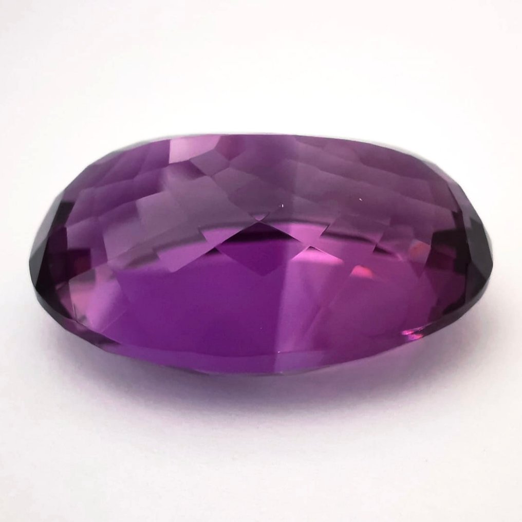 χωρίς τιμή ασφαλείας Αμέθυστος - 40.66 ct - Antwerp Laboratory for Gemstone Testing (ALGT) - Έντονος μωβ αμέθυστος #4.3