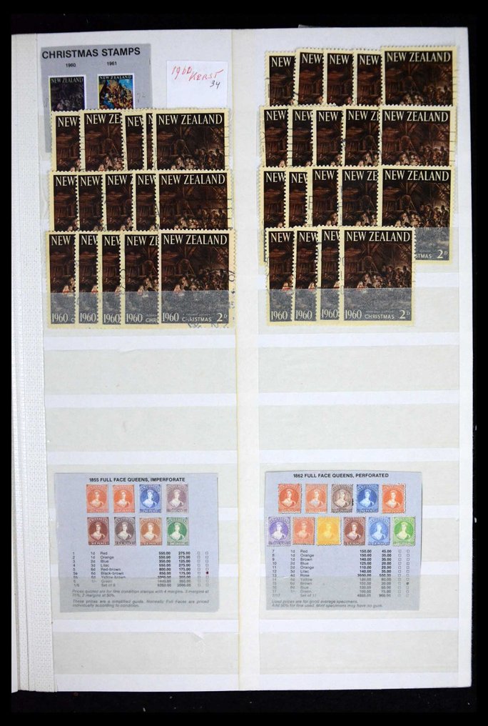 Nya Zeeland 1873/1997 - Två nyzeeländska samlingar prydligt samlade! #1.0
