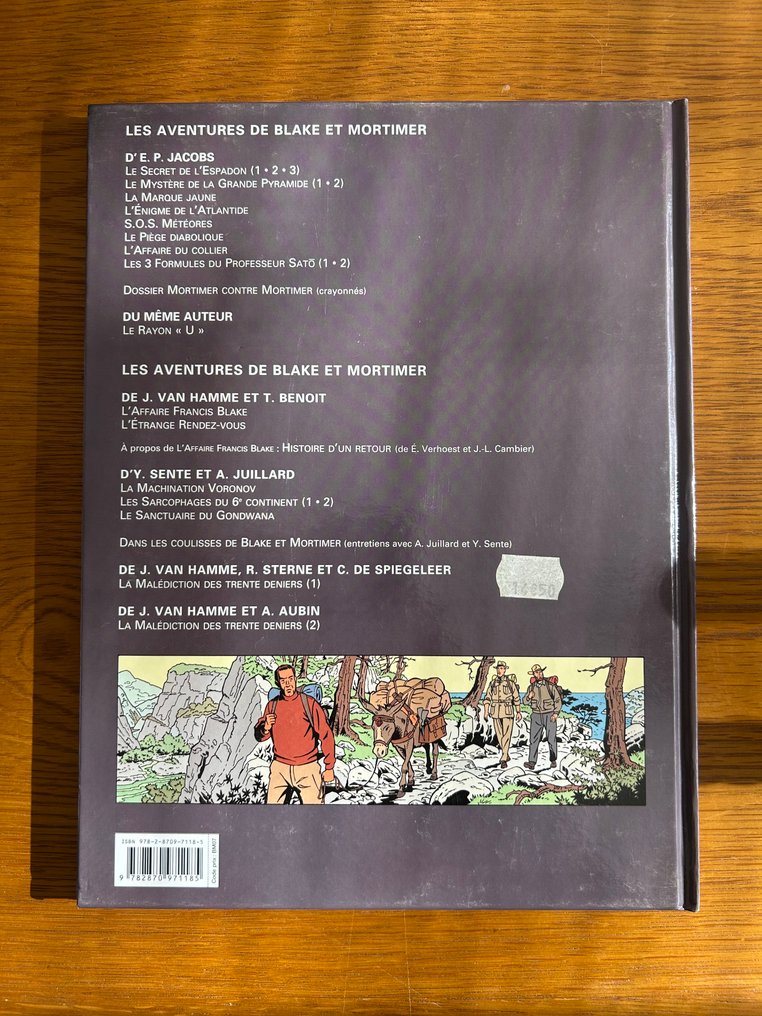 Blake et Mortimer - 19x C - EO/Ré - 19 Album - First edition - 1972/2023 #4.3