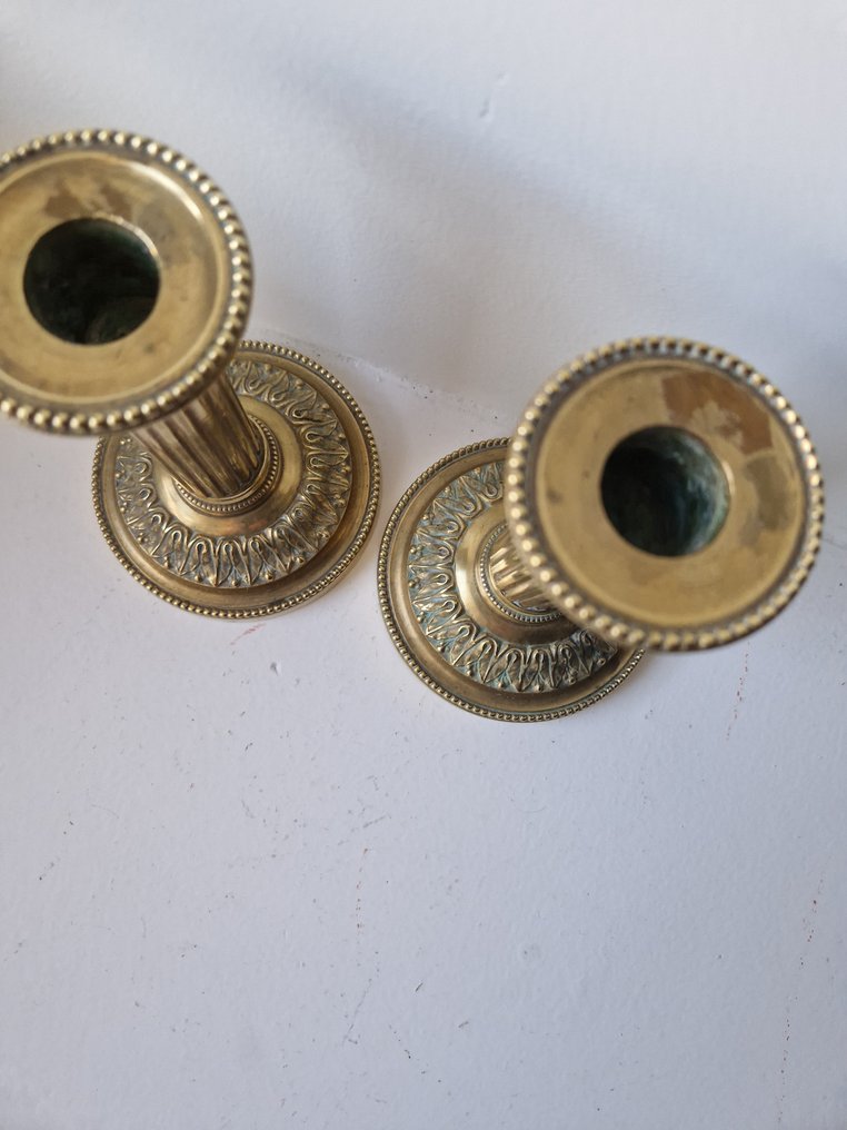 Κηροπήγιο Taperstick (2) - Gilt bronze #1.0