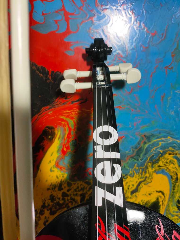 fp pop art - Coca cola Classic violon 4/4  (60cm) Black luxury Limited Édition 1/10 #4.3