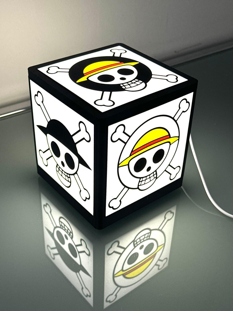 One Piece - cube style display stand light sign lamp - Merchandise de videojuegos #4.3