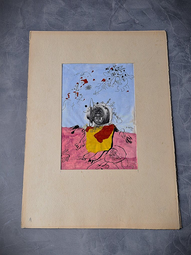 Pieter HOLSTEIN (Enschede 1934) - Man & Machine #1.0