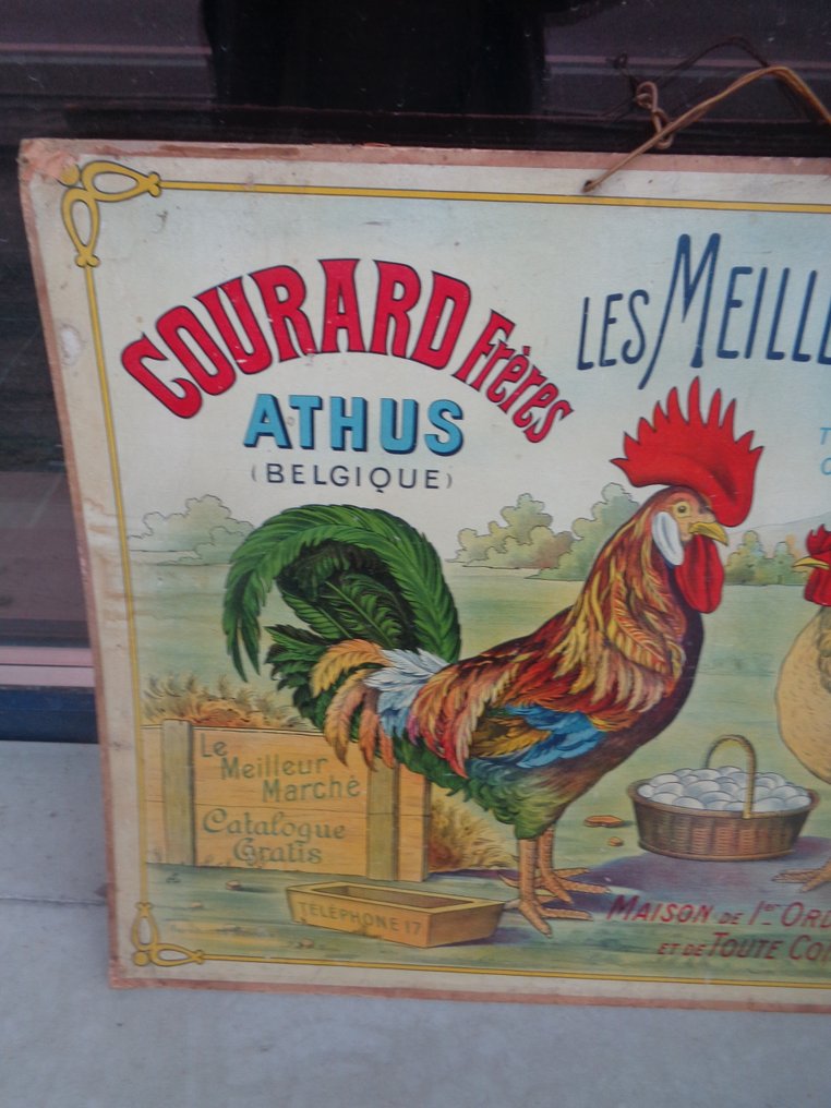 Les Meilleures Pondeuses - Courard Freres - Πινακίδα - Χαρτόνι #1.0