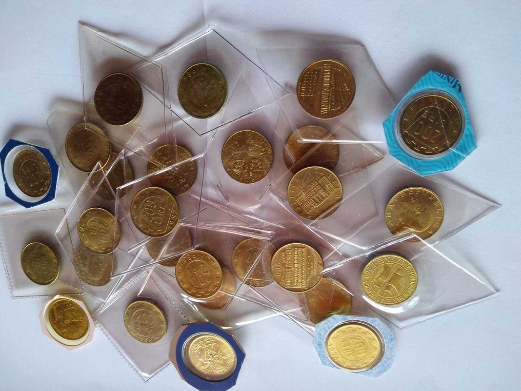 義大利共和國 200 Lire 1978-2001  (沒有保留價) #1.0