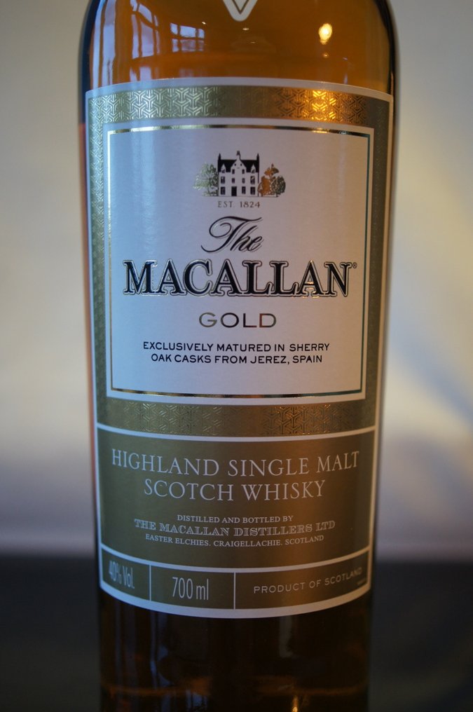 Macallan Gold Ernie Button Limited Edition - 700ml #4.3
