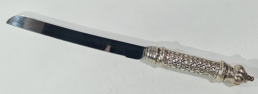 Objets de culte juif - Argent 925 - 1960-1970 - Couteau à challah Sabbath #1.0