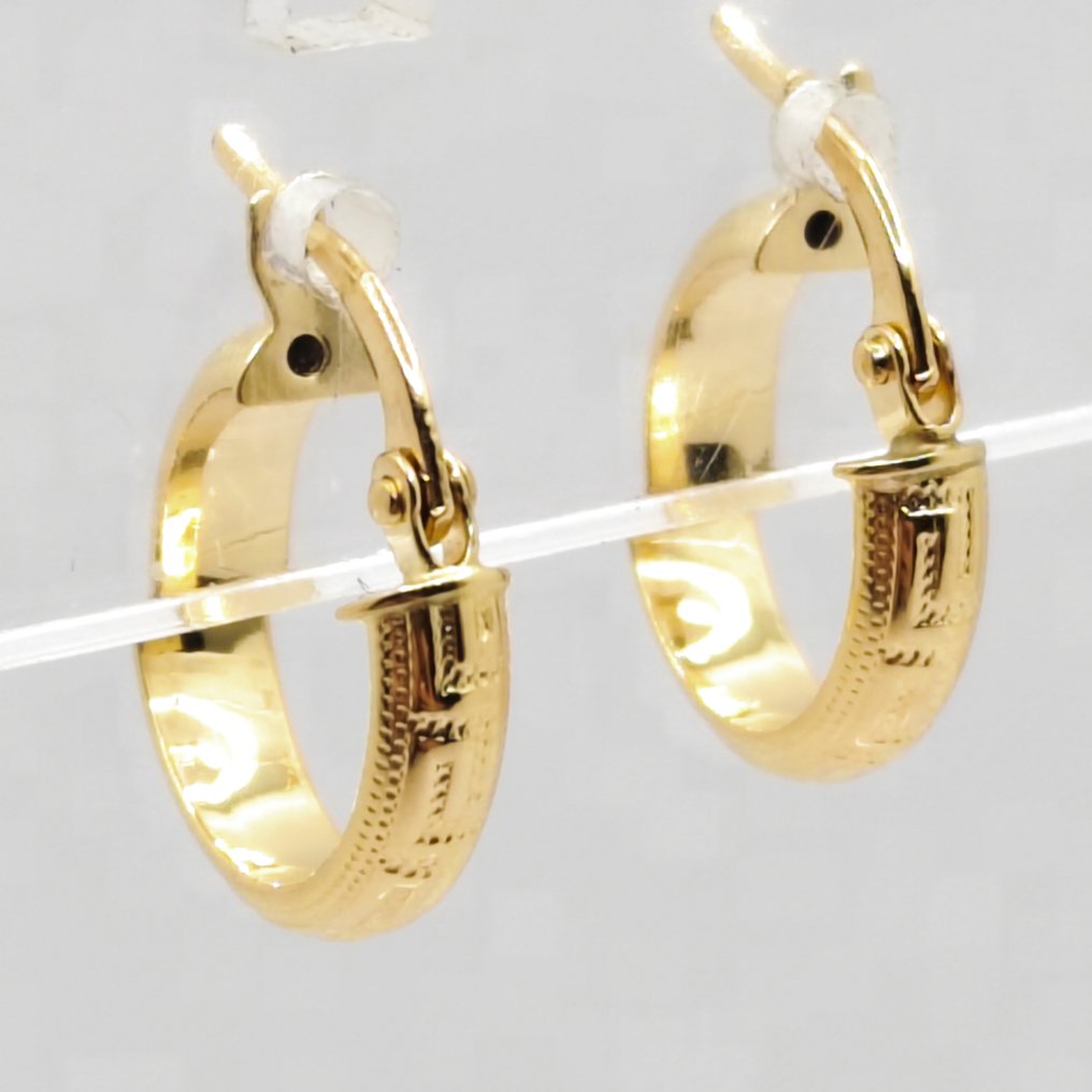 没有保留价 - 耳环 - 18K包金 黄金 #1.0