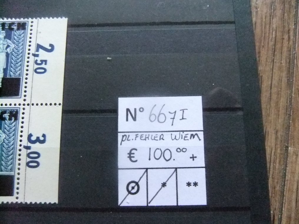 Austria 1945 - Imprimare Hitler (Grazer Ausgaben) - Selecție de fragmente de coli postfrise. #1.0