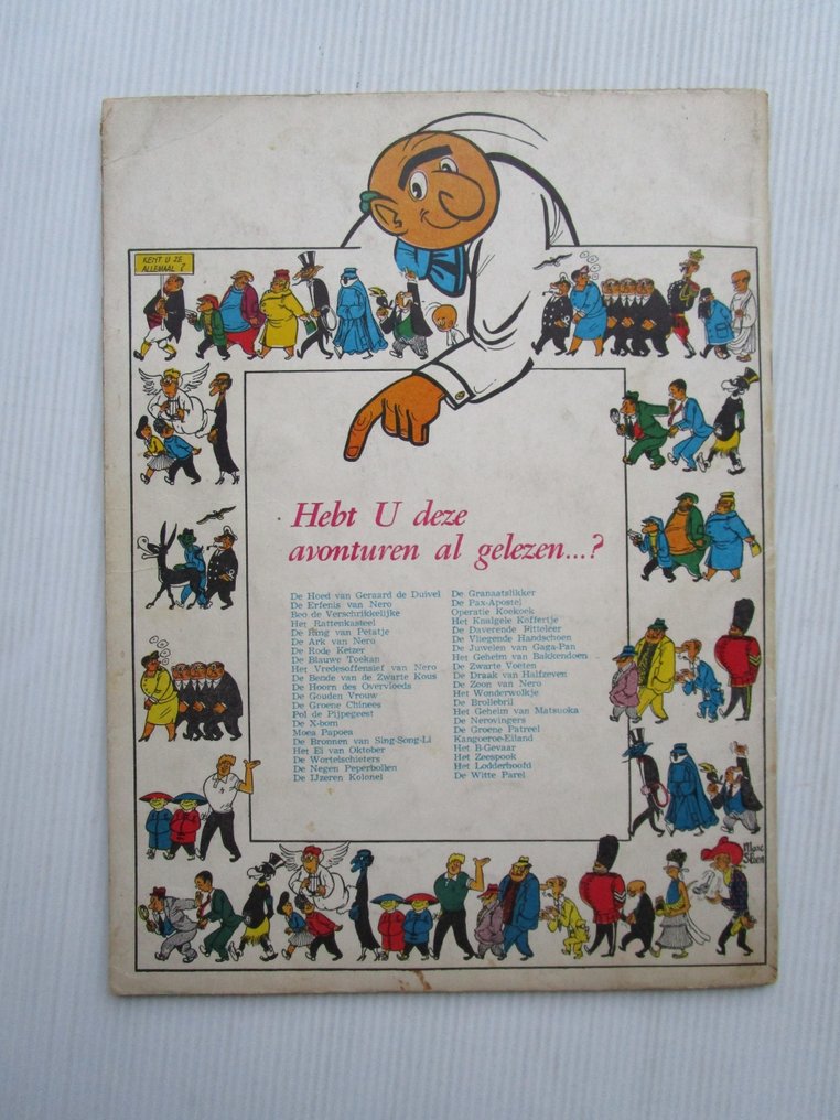 Nero 43 - De driedubbelgestreepte - 1 Album - First edition - 1962 #1.0