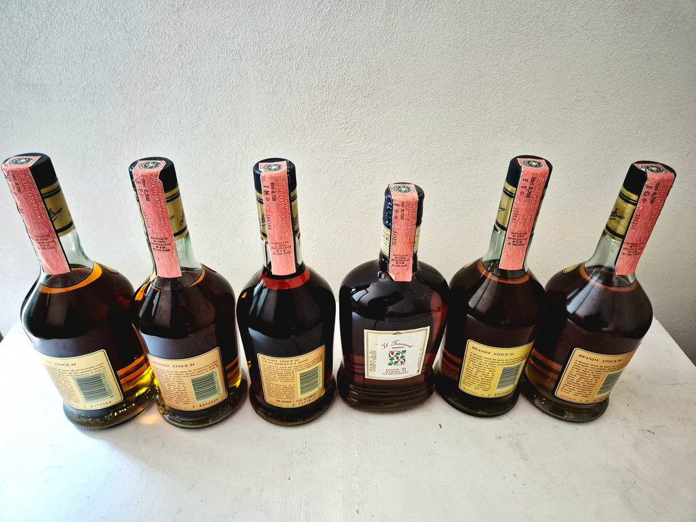 Stock - Brandy - b. 1980s, 1990s - 70cl - 6 bottles #4.3