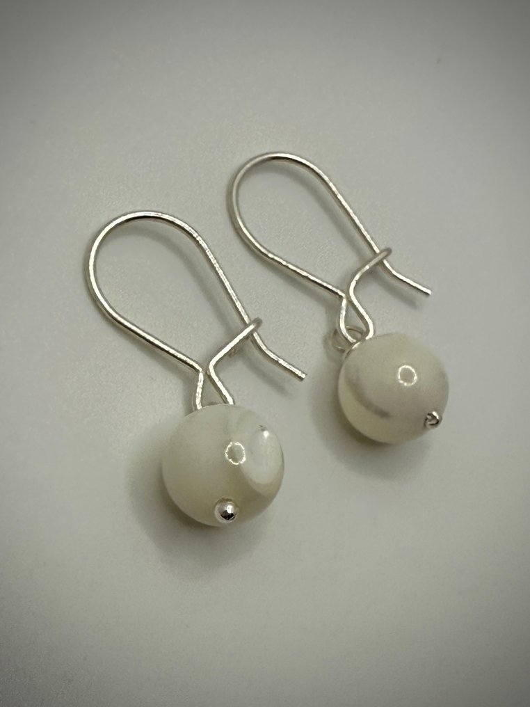 作者珠宝 - 珍珠母 - 925 银 - 真伪证明 - 3套珠宝 - 专属人工 #4.3