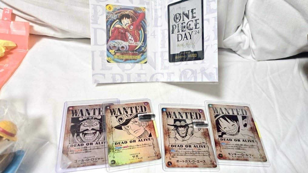 萬代 - 5 Card - One Piece - モンキー・D・ルフィ 特典卡, 壓膜 #1.0