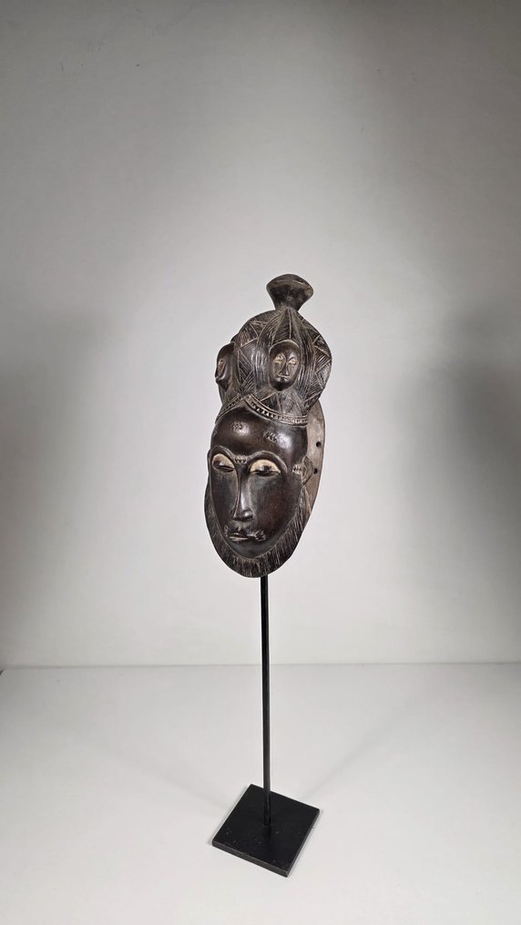 Wooden mask - Baule - Côte d'Ivoire  (No reserve price) #3.2