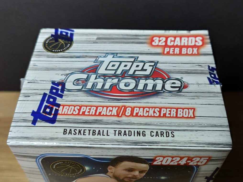 2024/25 Topps Chrome Basketball Blaster Value Box - 1 Sealed box - Near Mint (NM) #2.1