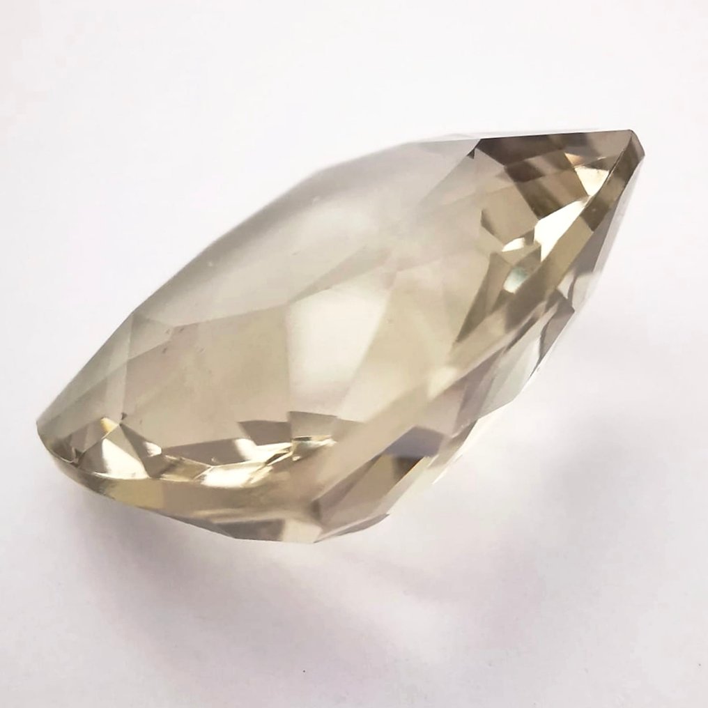 没有保留价 萤石  - 17.35 ct - 安特卫普宝石检测实验室（ALGT） - 浅黄绿色 #1.0