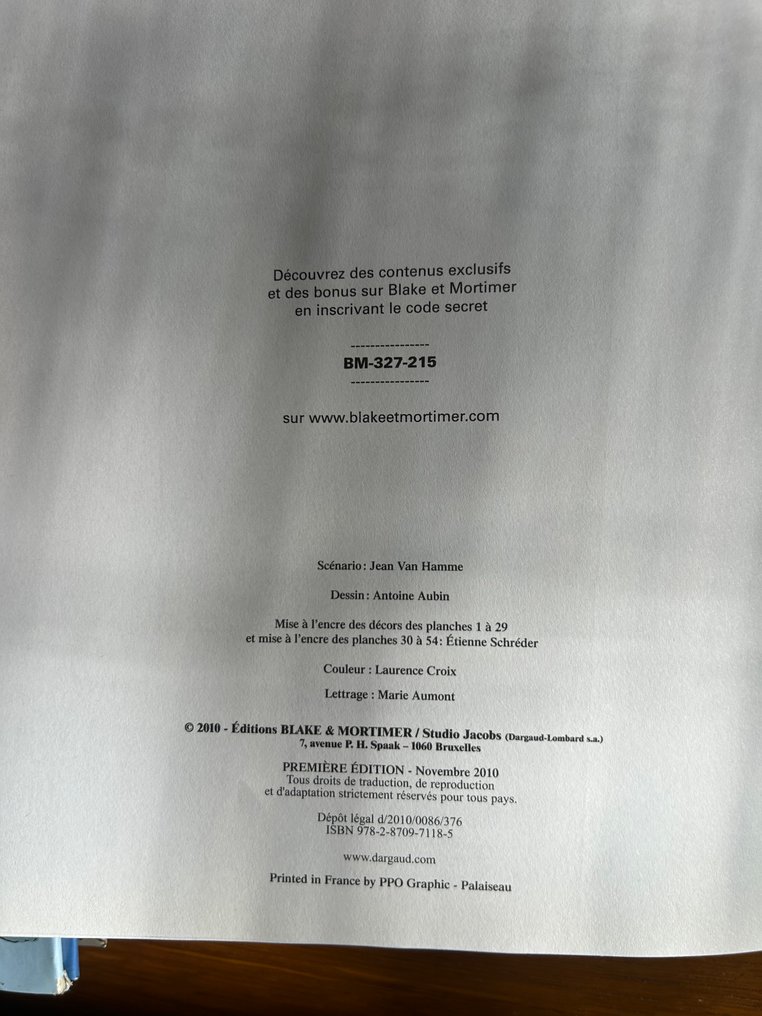 Blake et Mortimer - 19x C - EO/Ré - 19 Album - First edition - 1972/2023 #3.2