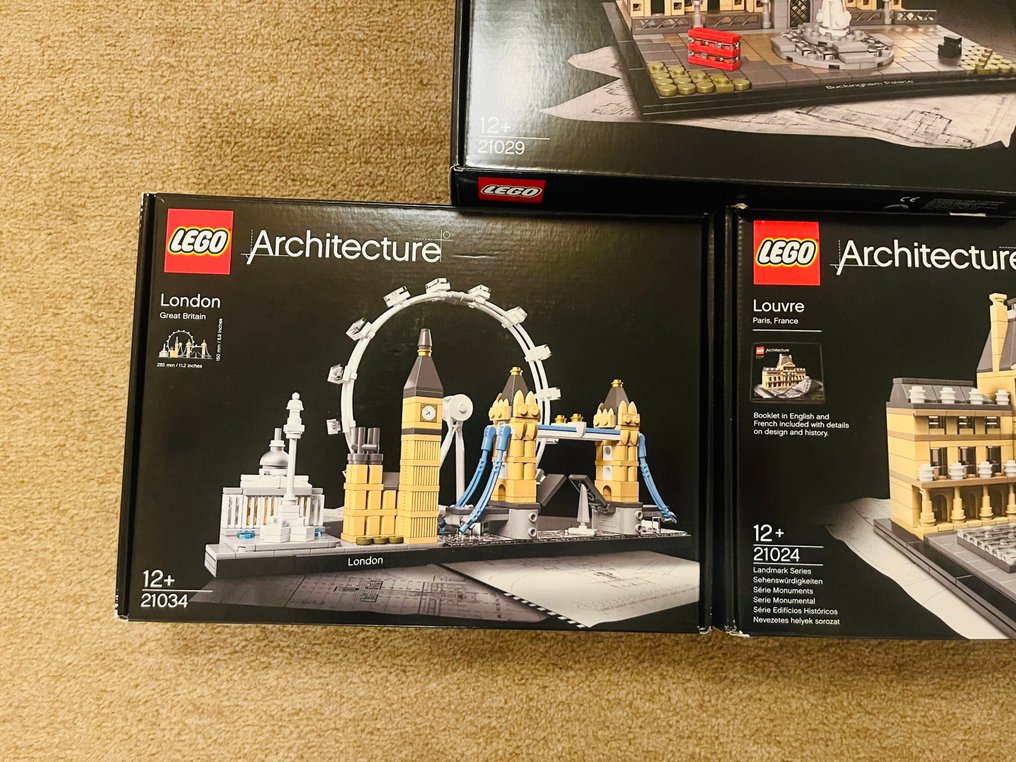 Lego Set - Architecture - Louvre, London Buckingham Palace #2.1