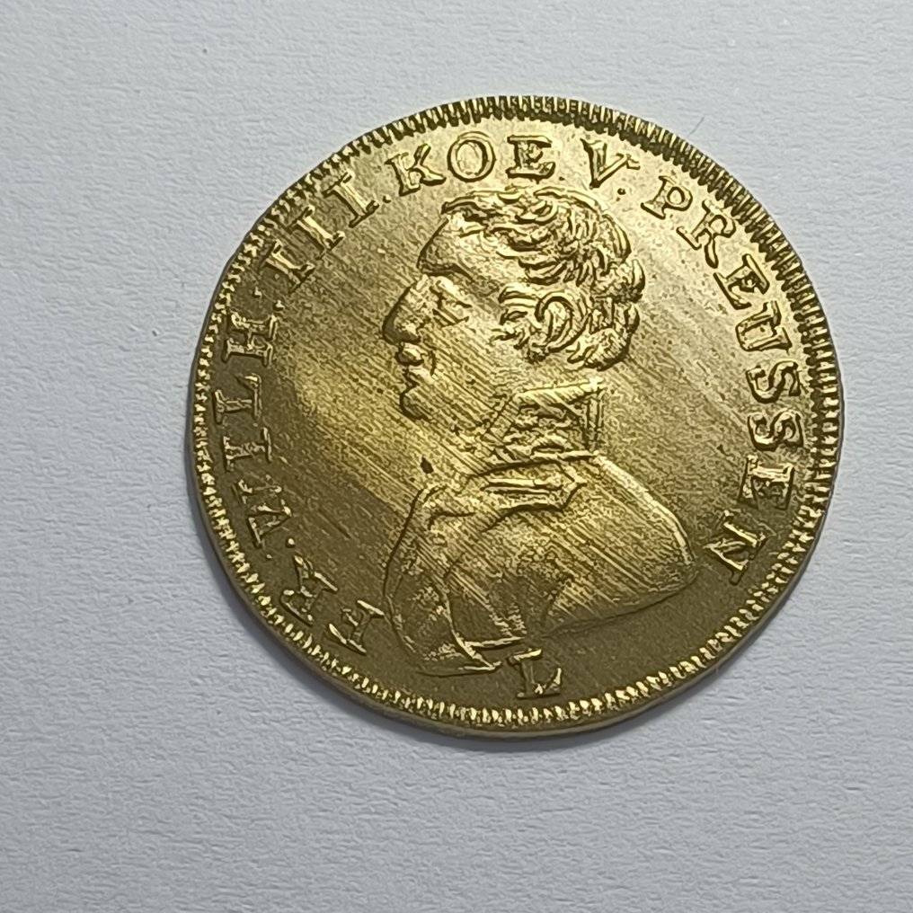 Duitsland, Prussia. Friedrich Wilhelm III. Jeton ¨Pour la juste cause" (Zonder minimumprijs) #1.0
