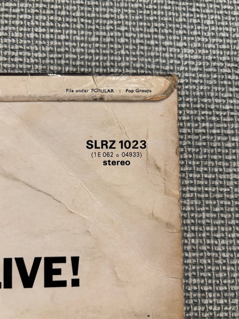 Fela Ransome-Kuti And The Africa '70 With Ginger Baker - Live! - Hard to find 1972 UK pressing - Bakelitlemez - Stereo - 1972 #1.0
