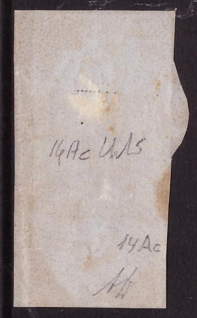 意大利古城邦-撒丁岛 1859 - 10 C. Del 59 Bruno Porpora - Sassone 14Ac #1.0