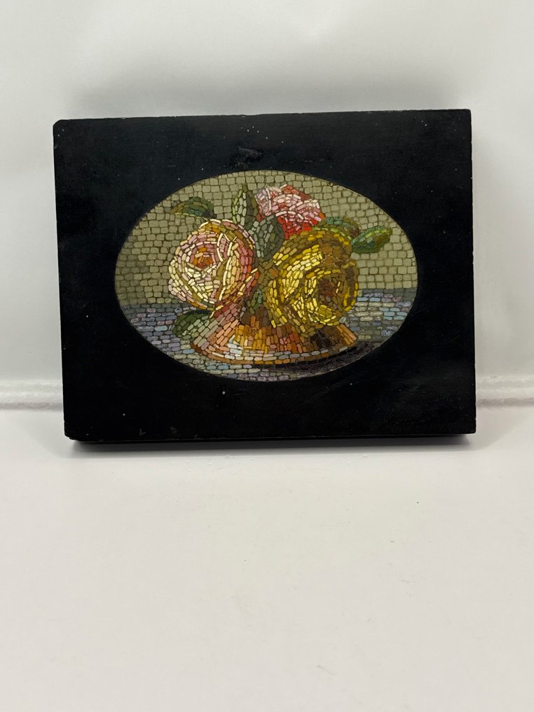  马赛克 - 1850-1900 - 微型花卉马赛克  #1.0