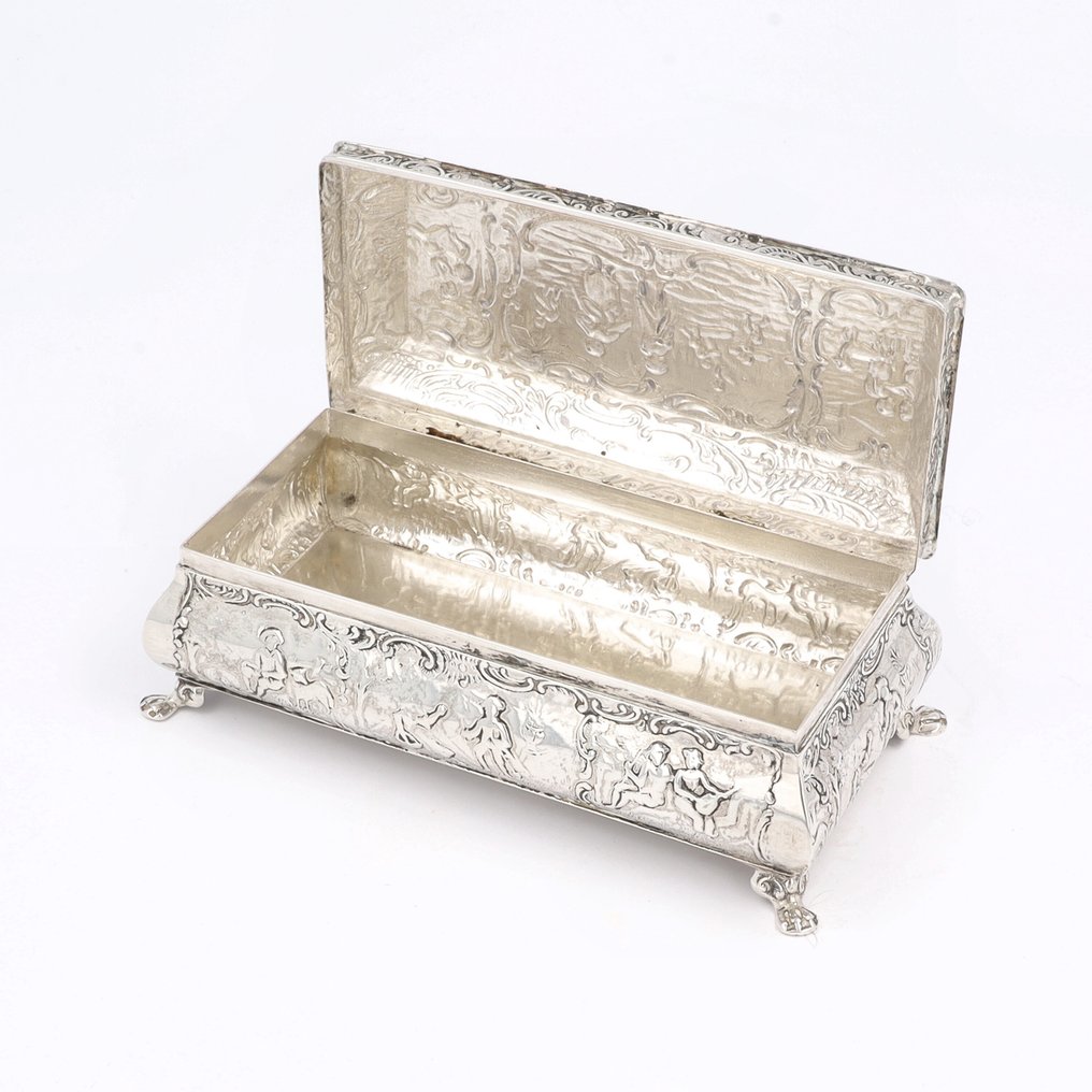 P.J. Lensen (1931) - Scatola per cucchiai - .833 argento #3.2