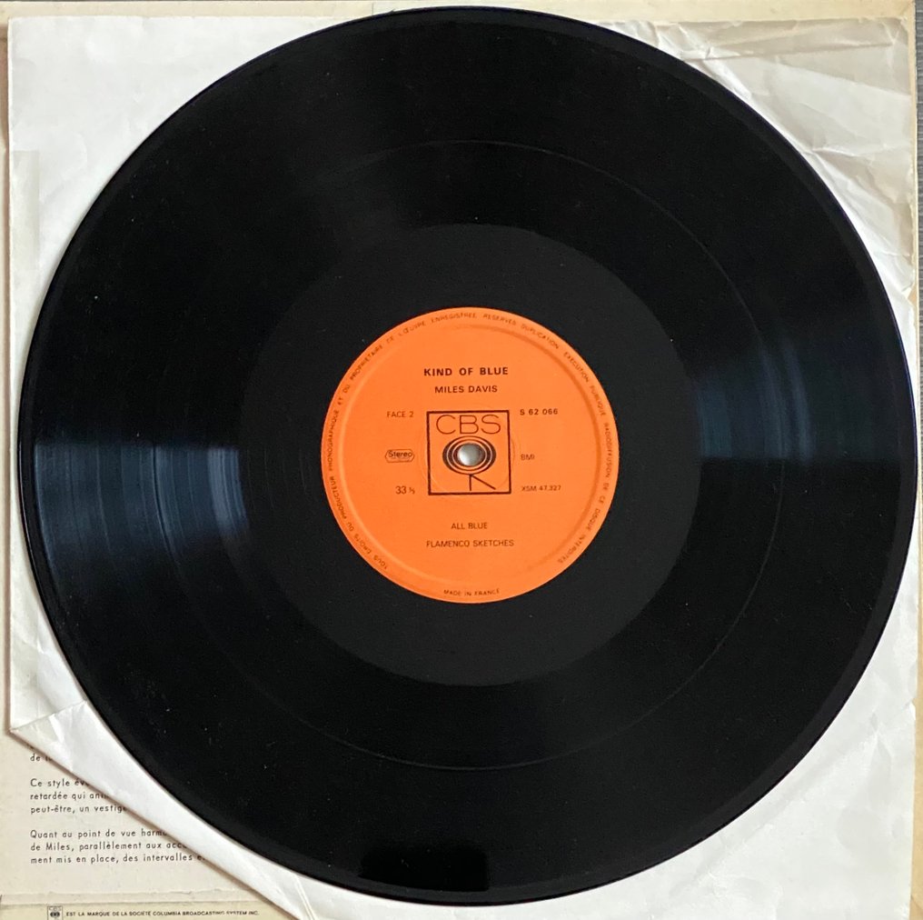Miles Davis - Kind Of Blue - Δίσκος βινυλίου - 1967 #3.2
