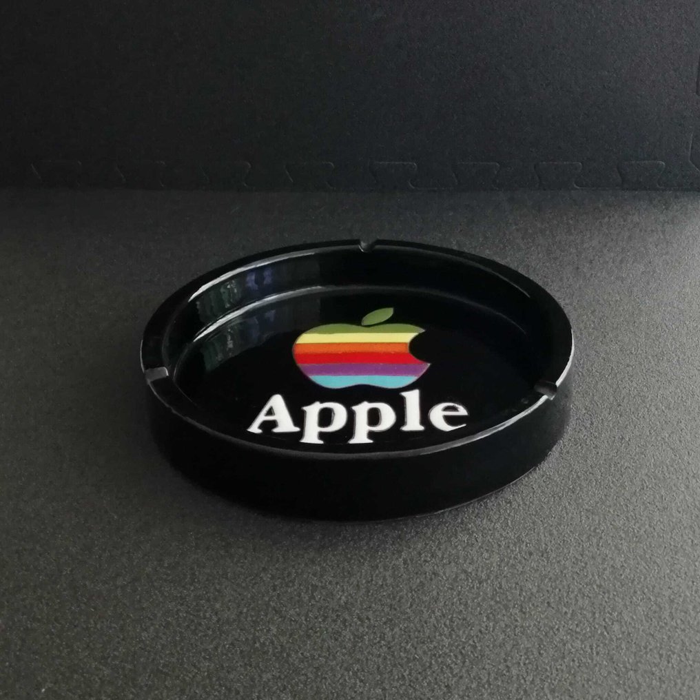1980s Cenicero Apple • Memorabilia informática • RARO - 烟灰缸 - 陶瓷 #1.0
