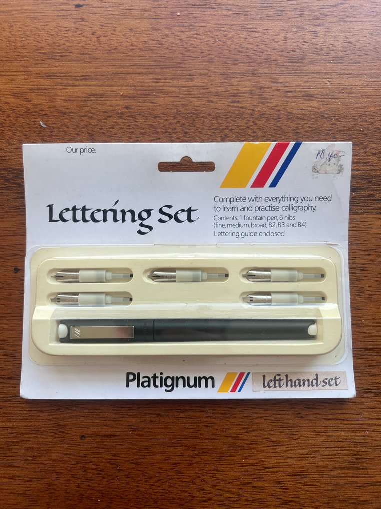 Platignum - Lettering Set - 沒有保留價 - 自來水筆 #1.0